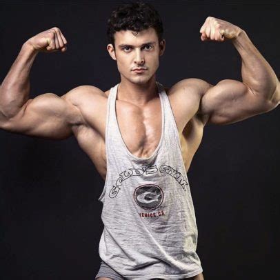 OMG, hes naked: Bodybuilder and fitness model Josh Watson